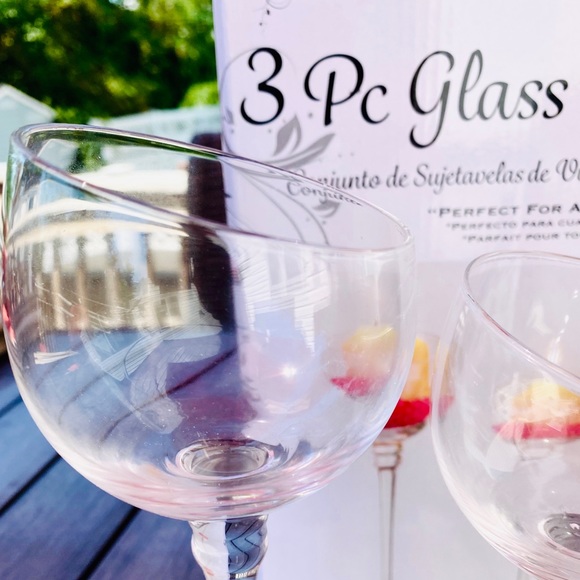 Set of 3 Long Stem Candle Holders - Picture 3 of 4